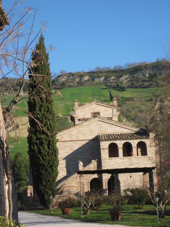 Вілла Agriturismo La Campana Montefiore dell'Aso Екстер'єр фото