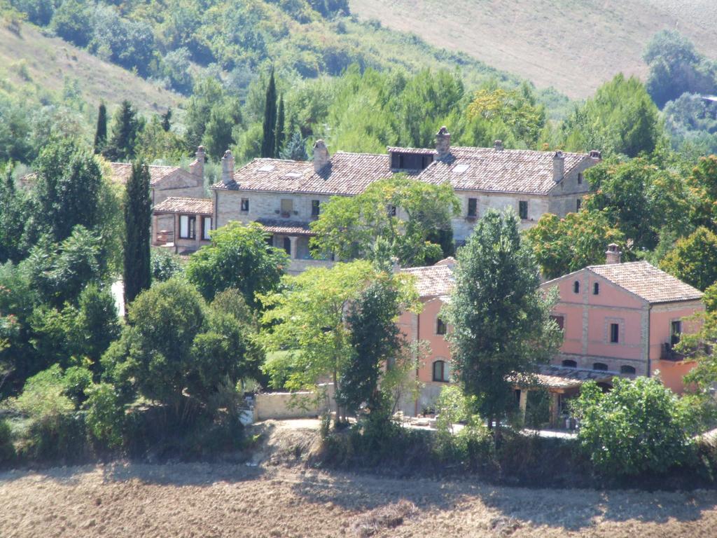 Вілла Agriturismo La Campana Montefiore dell'Aso Екстер'єр фото